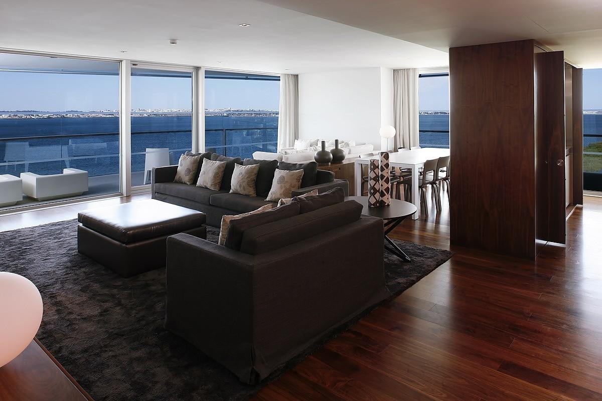 Troia Design Hotel Exterior foto A living room in a typical apartment